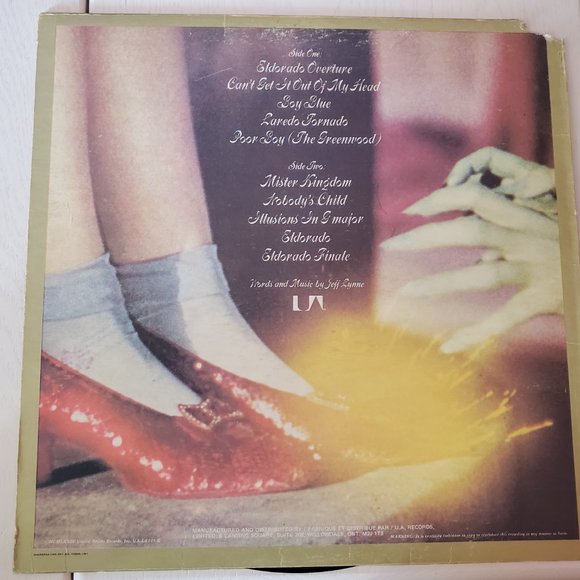 Eldorado Electric Light Orchestra - Vinyl Record - Picture 2 of 2